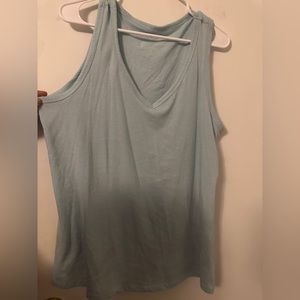 size xl just be tank top, very loose and comfortable. Only worn two times.